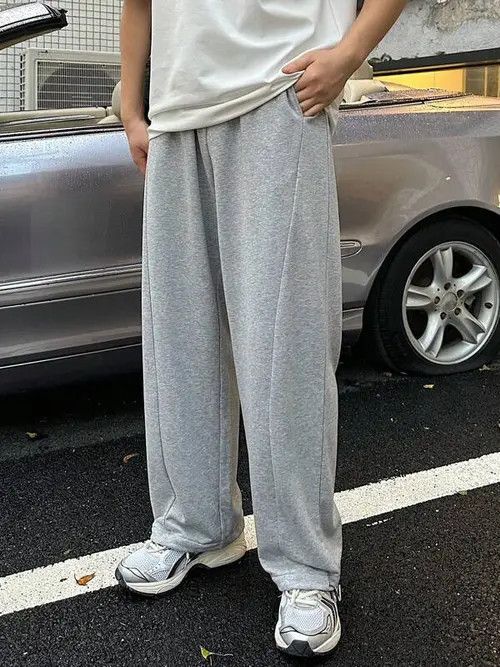 Japanese Brand Hayakawa x Aoi Grey loose fit sweatpants baggy Size US 34 / EU 50 - 4 Thumbnail