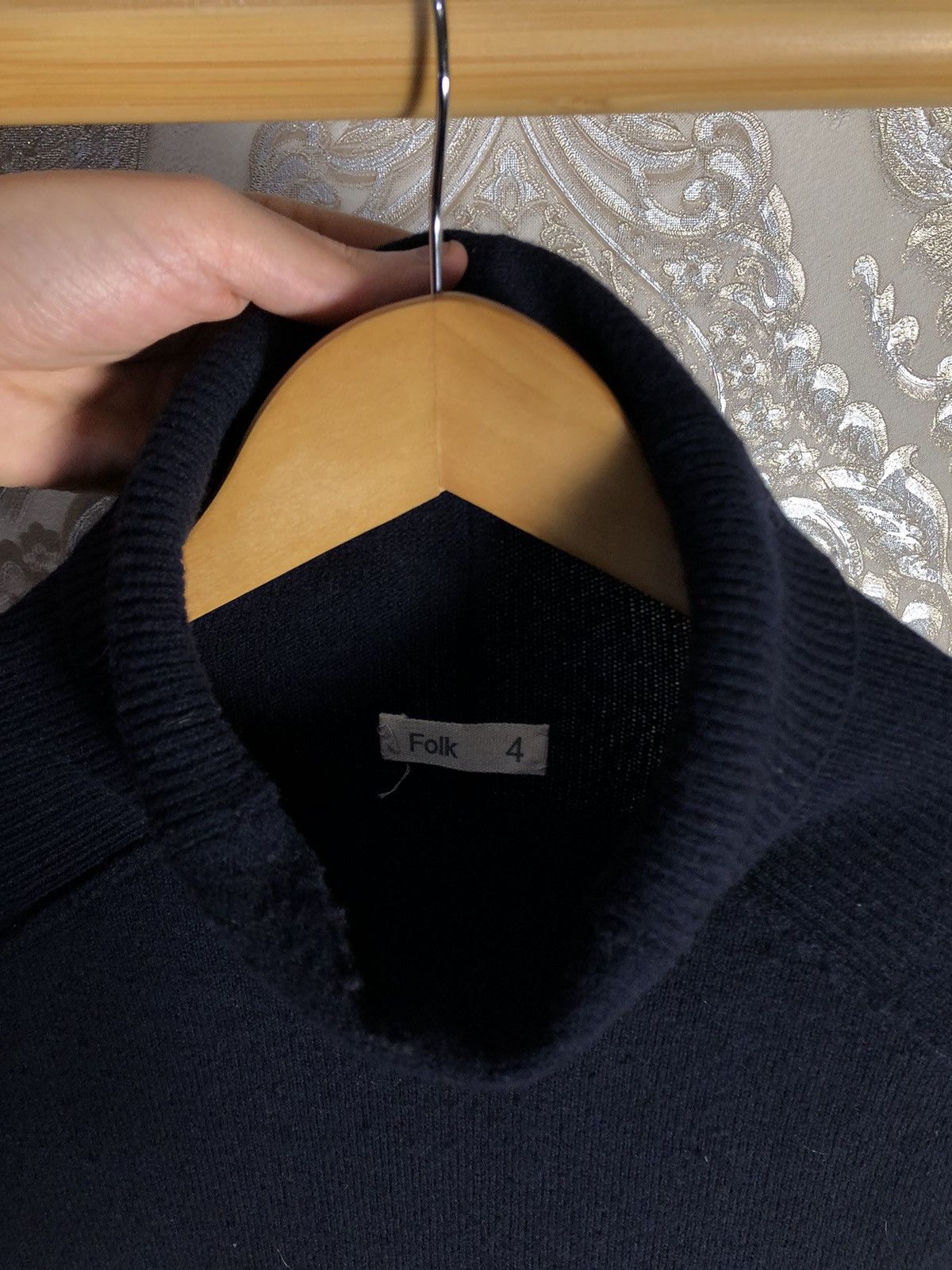 Folk × Vintage VERY RARE FOLK DESIGNER SWEATER GOLF JAPAN STYLE LUXURY Y2K Size US M / EU 48-50 / 2 - 3 Thumbnail