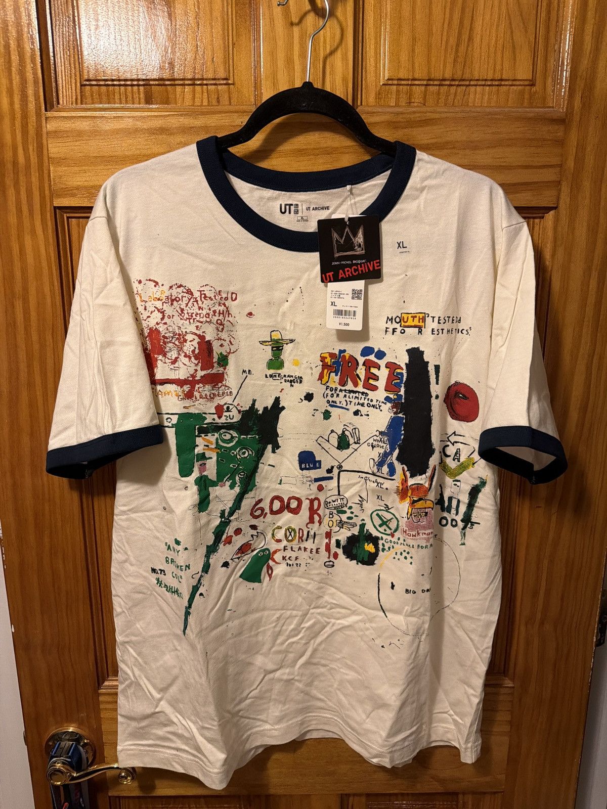 Uniqlo Uniqlo Basquiat Tee Size US XL / EU 56 / 4 - 1 Thumbnail