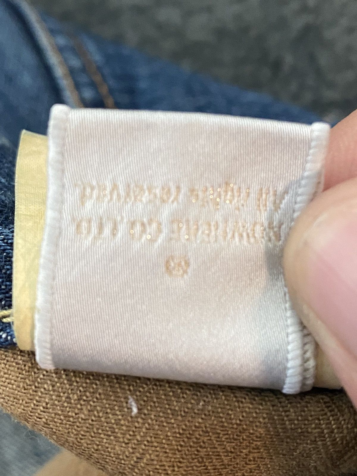 Bape × Nigo PROSIMIAN SELVEDGE DENIM Size US 39 - 13 Thumbnail