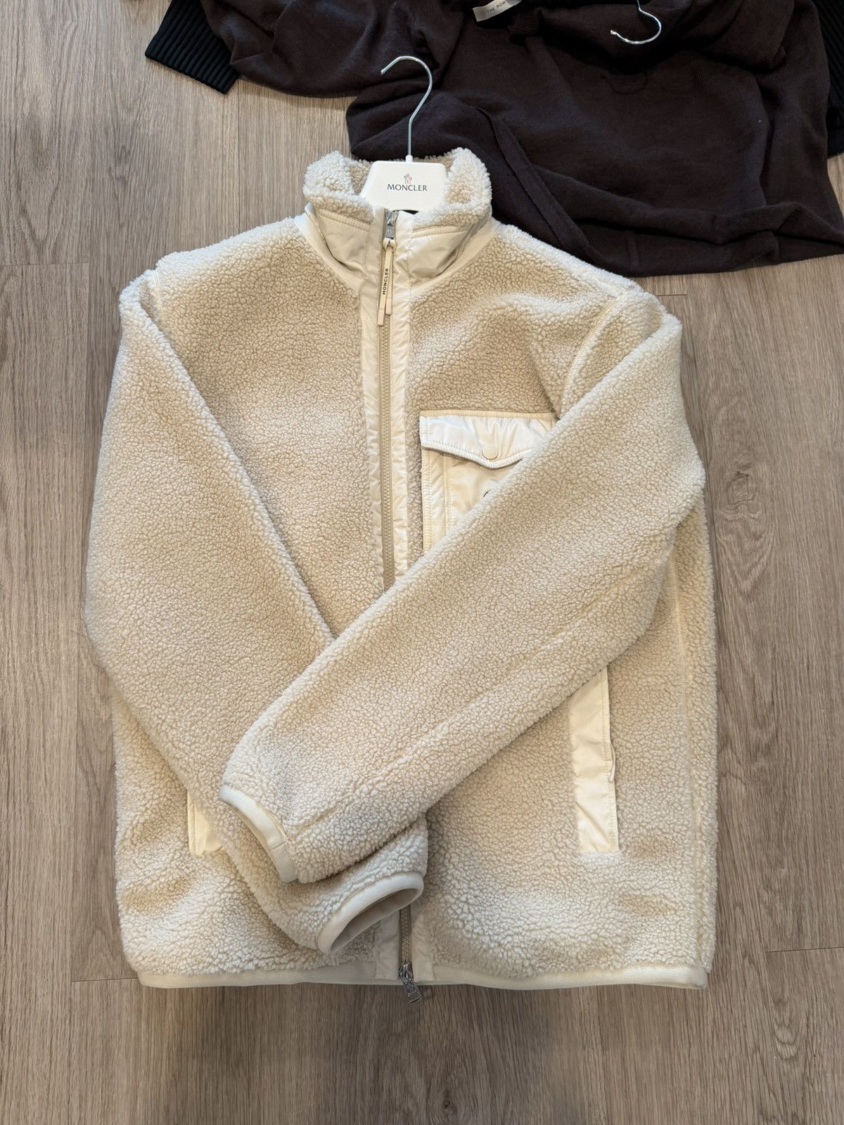 Moncler Moncler fleece zip up cardigan Sz Medium Size US M / EU 48-50 / 2 - 3 Thumbnail