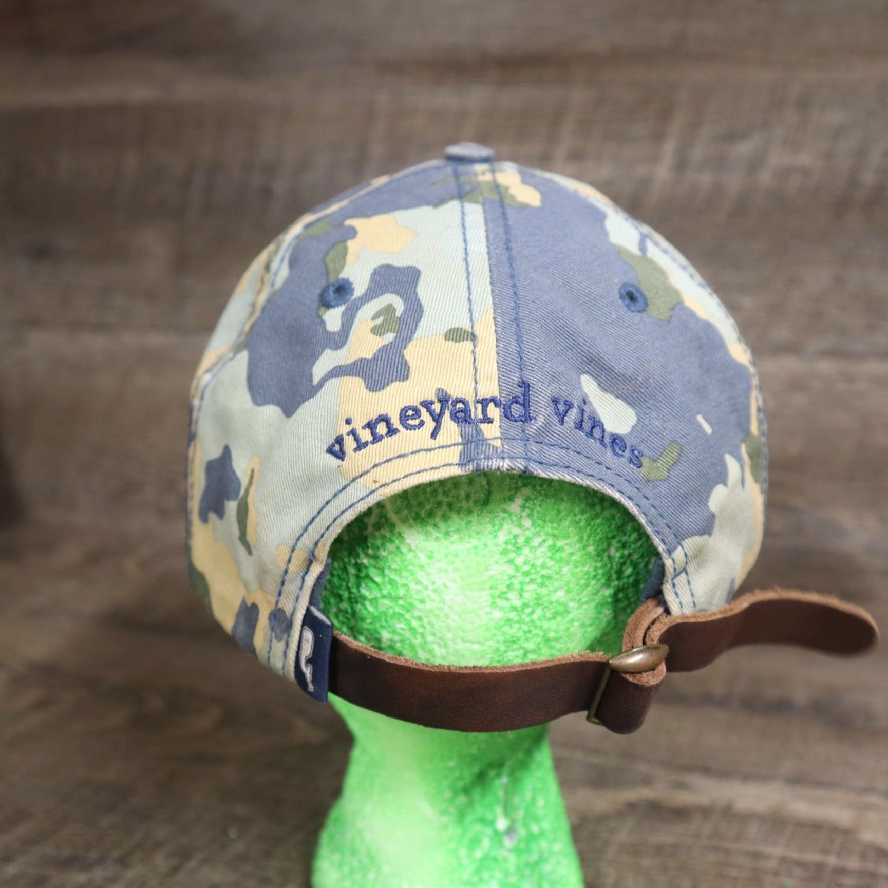 Vineyard Vines VINEYARD VINES Baseball Cap Hat Adult Adjustable Multicolor Camouflage Logo Whale Size ONE SIZE - 4 Thumbnail