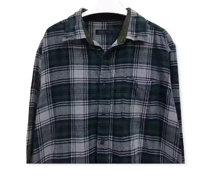 Flannel Clothes Truck Plaid Tartan Flannel Shirt Size US L / EU 52-54 / 3 - 2 Thumbnail