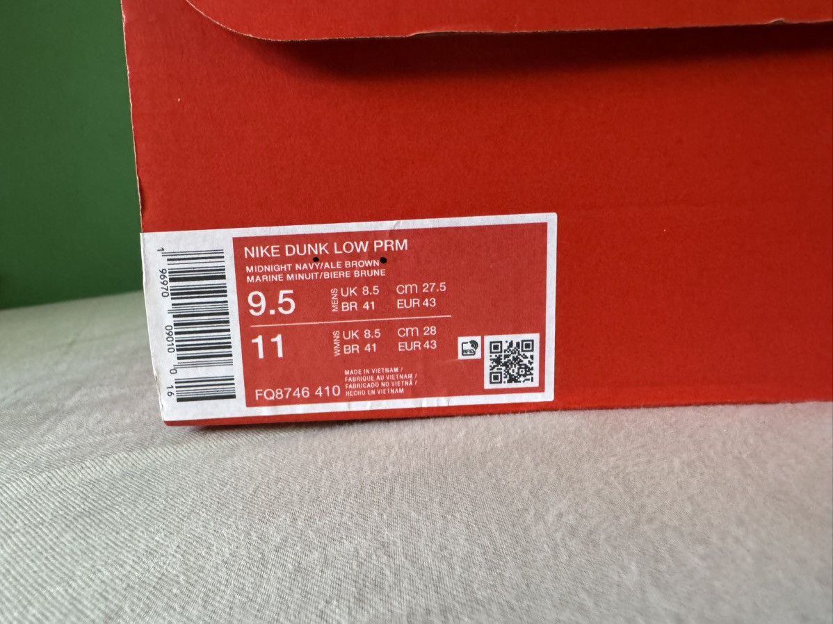 Nike Nike dunk low tweed corduroy 2023 Size US 9.5 / EU 42-43 - 7 Thumbnail