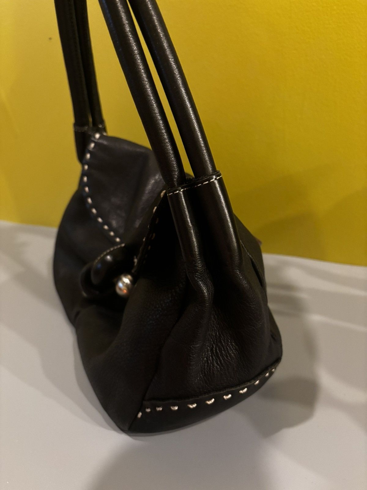 Bcbgmaxazria Black leather bag0223 Size ONE SIZE - 4 Thumbnail