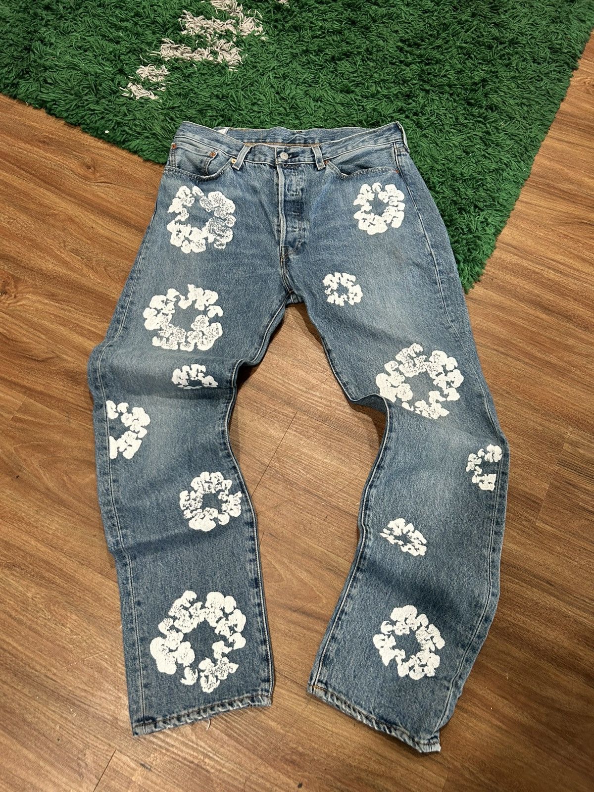 Denim tears Levis Jeans lot 501 sz 34x34
