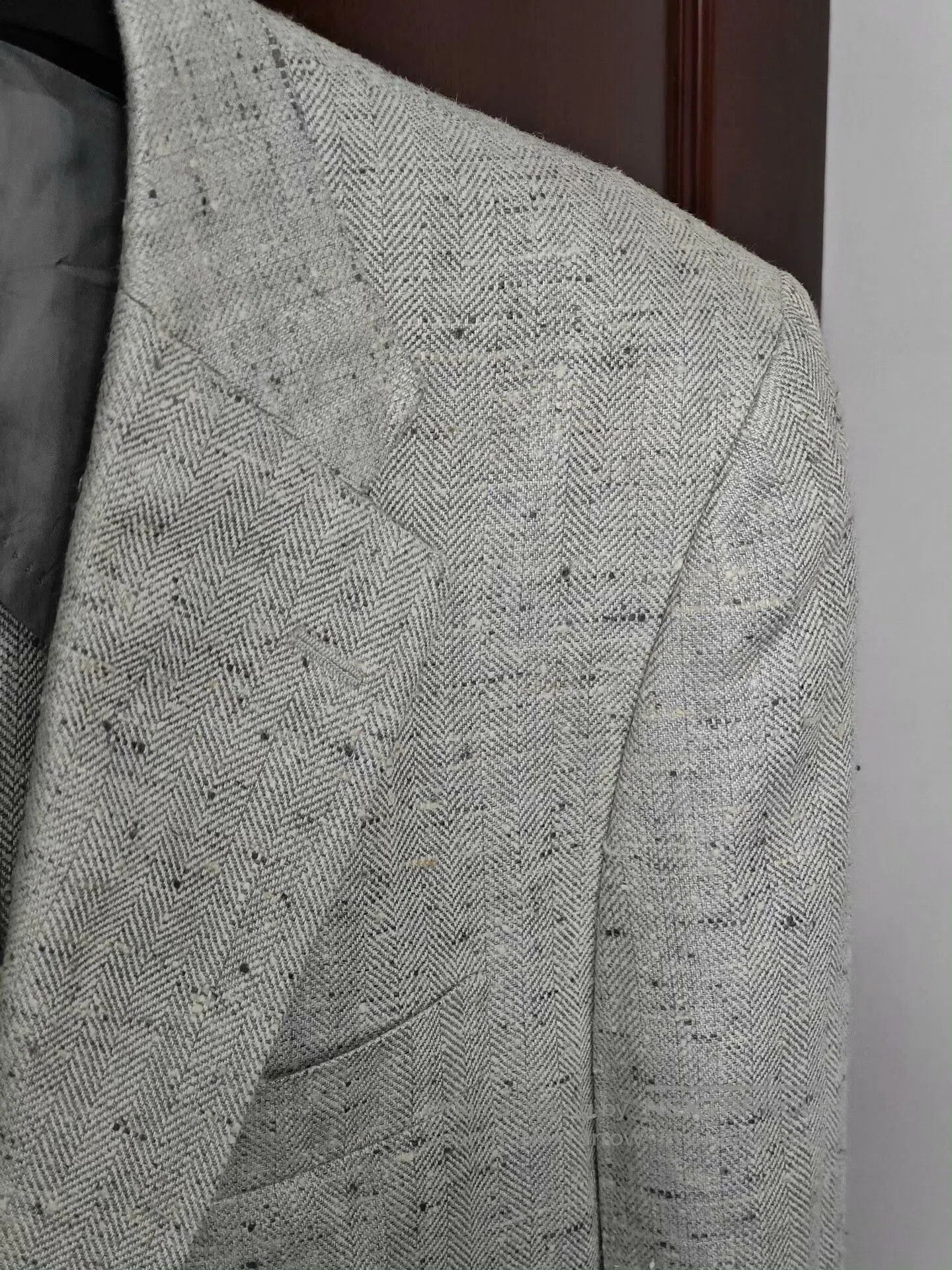 Chester Barrie Chester Barrie Custom Silk Linen Suit. Size US XXL / EU 58 / 5 - 2 Thumbnail
