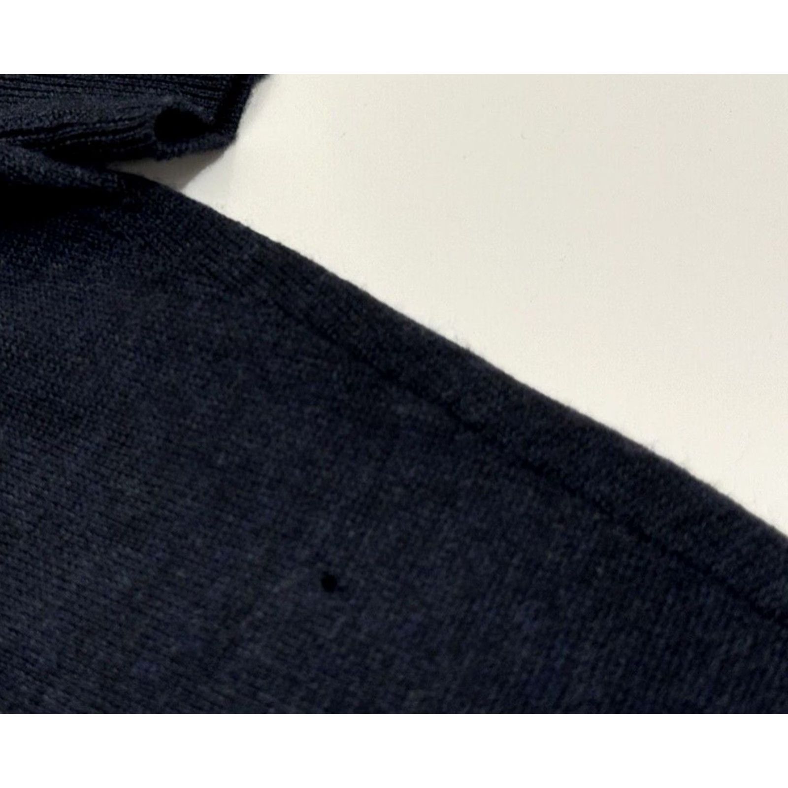 Peter Millar PETER MILLAR Sweater Collared L Blue Silk Wool Cashmere / Silk / Wool Knit Pullover - SMALL FLAW Mens L Size US L / EU 52-54 / 3 - 7 Thumbnail