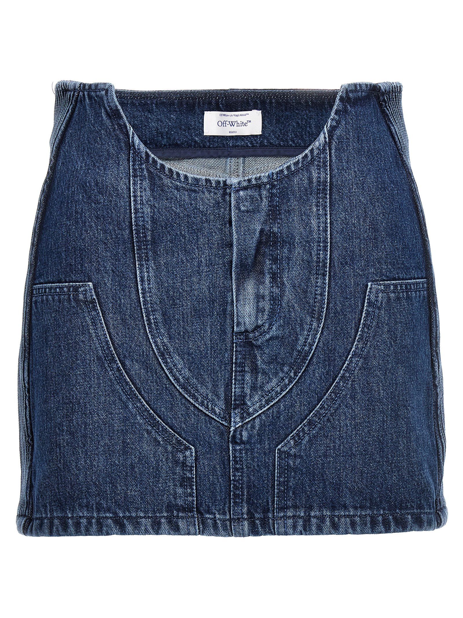Off-White 'Motorcycle' Miniskirt Size 27" / US 4 / IT 40 - 1 Thumbnail