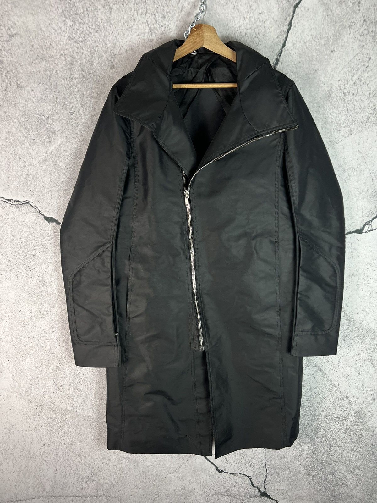 Rick Owens Rick Owens 18 S/S DIRT NYLON COAT 48 NWT Size US M / EU 48-50 / 2 - 1 Thumbnail