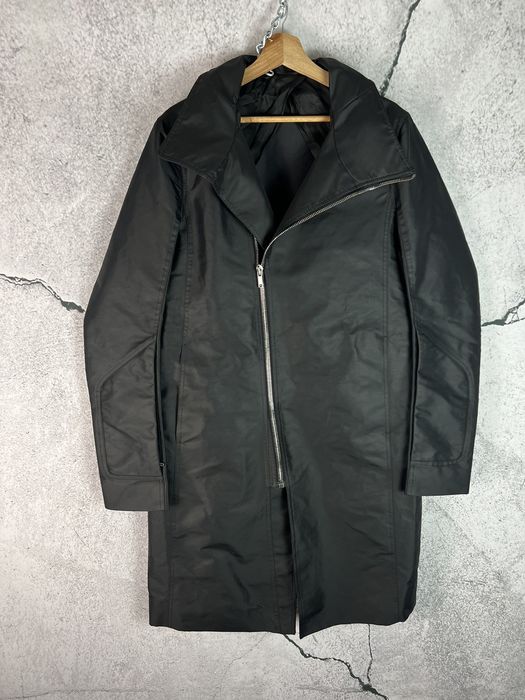 Rick Owens Rick Owens 18 S/S DIRT NYLON COAT 48 NWT | Grailed