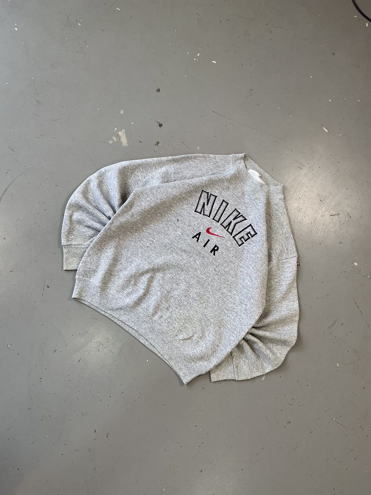 Nike × Vintage Vintage Nike air baggy sweatshirt Size US S / EU 44-46 / 1 - 3 Thumbnail