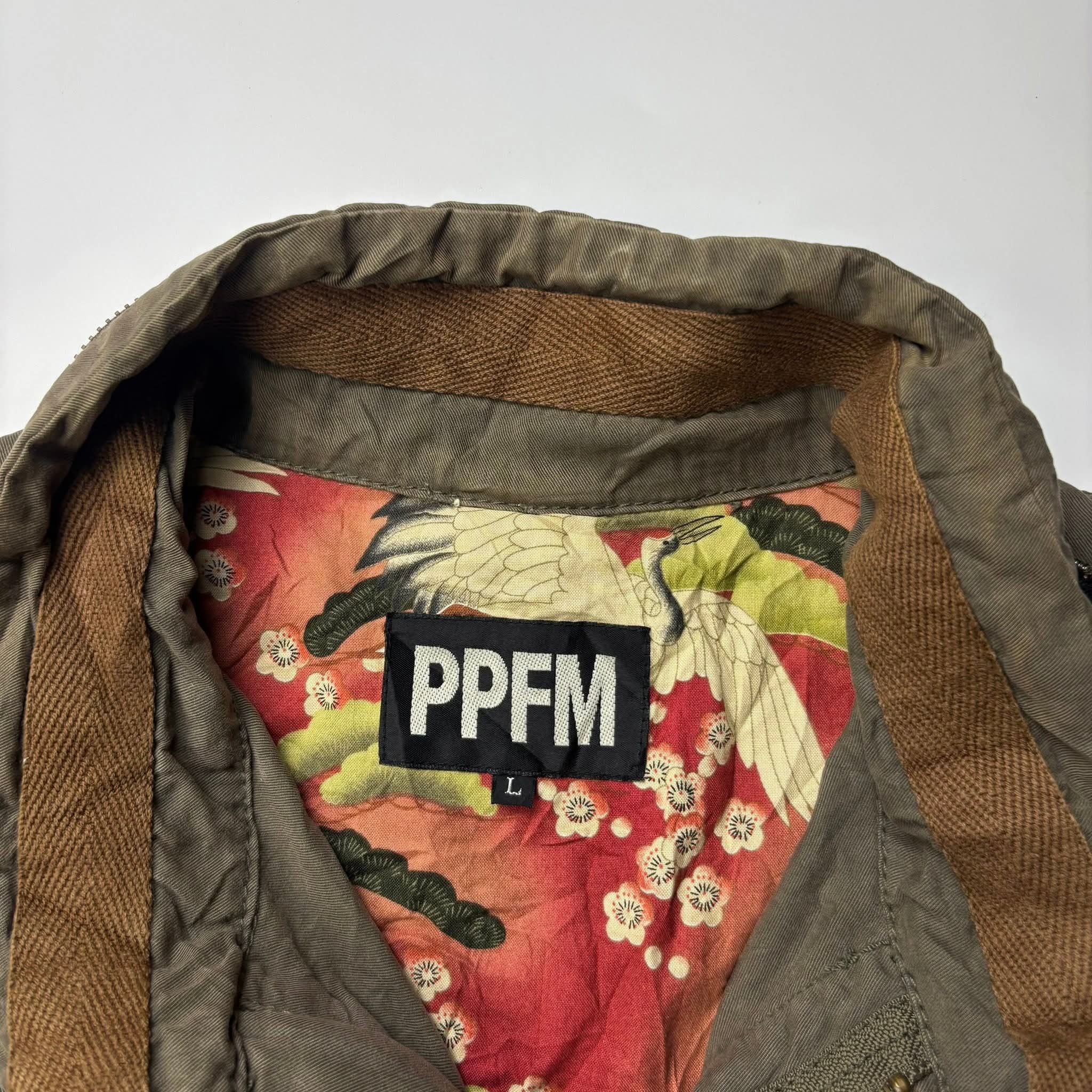 PPFM Vintage PPFM Military Jacket X Sukajan Size US M / EU 48-50 / 2 - 2 Thumbnail