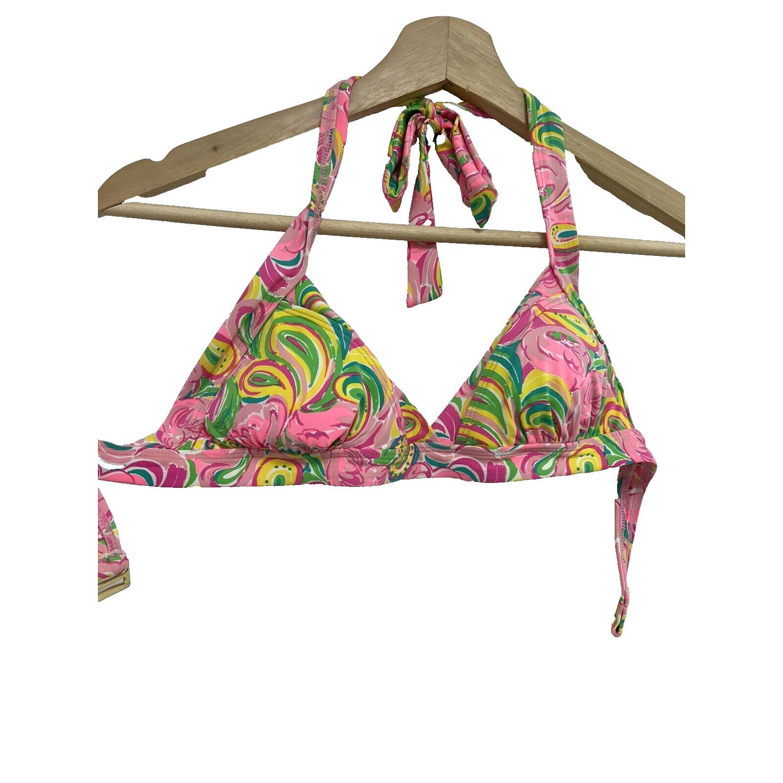Lilly Pulitzer Lilly Pulitzer Swim Top Bailor Bikini Pink All XS A001638 Size XS / US 0-2 / IT 36-38 - 2 Thumbnail