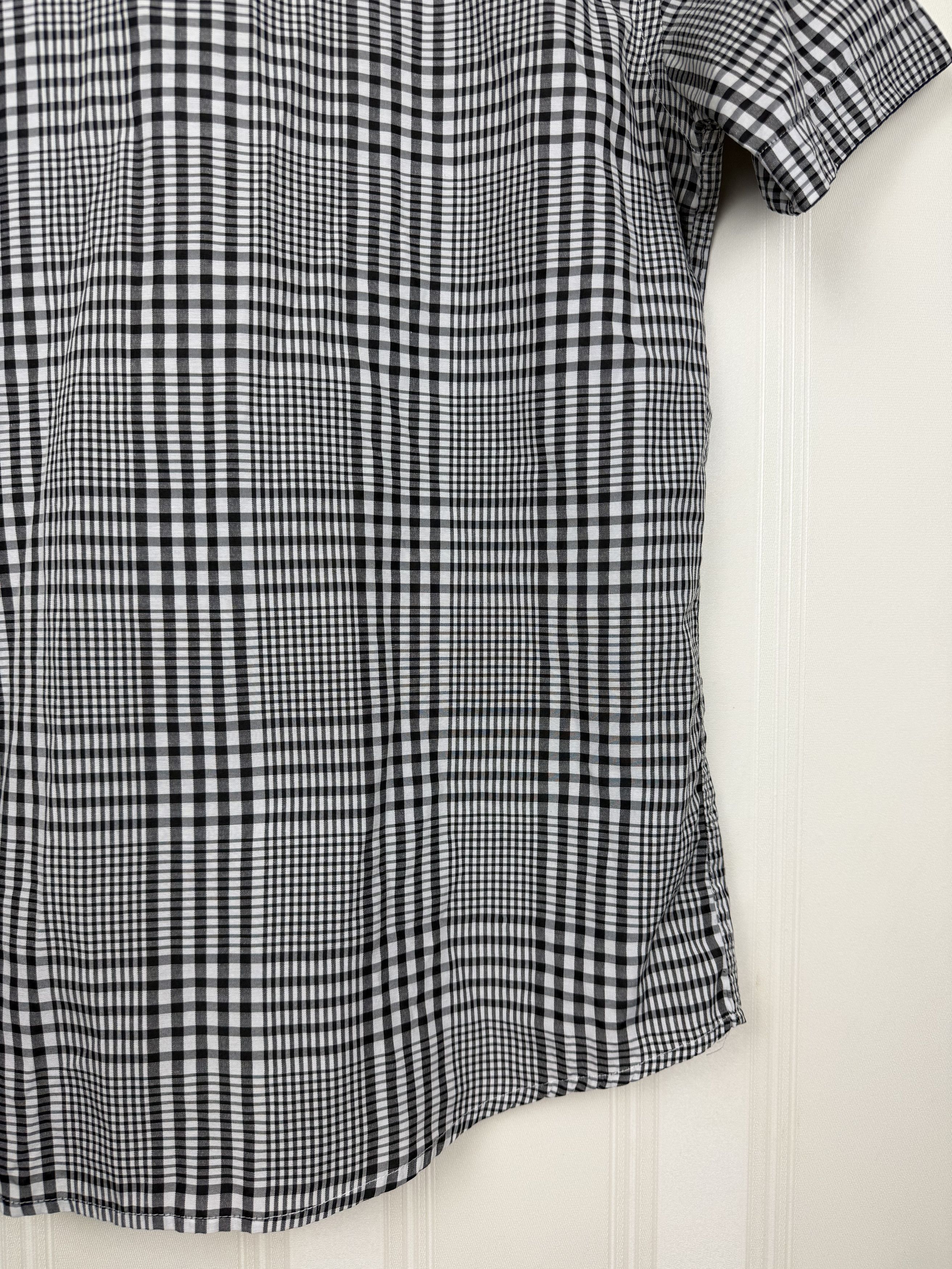 G-Star G-Star Gray Plaid Short Sleeve Shirt Size US M / EU 48-50 / 2 - 15 Thumbnail