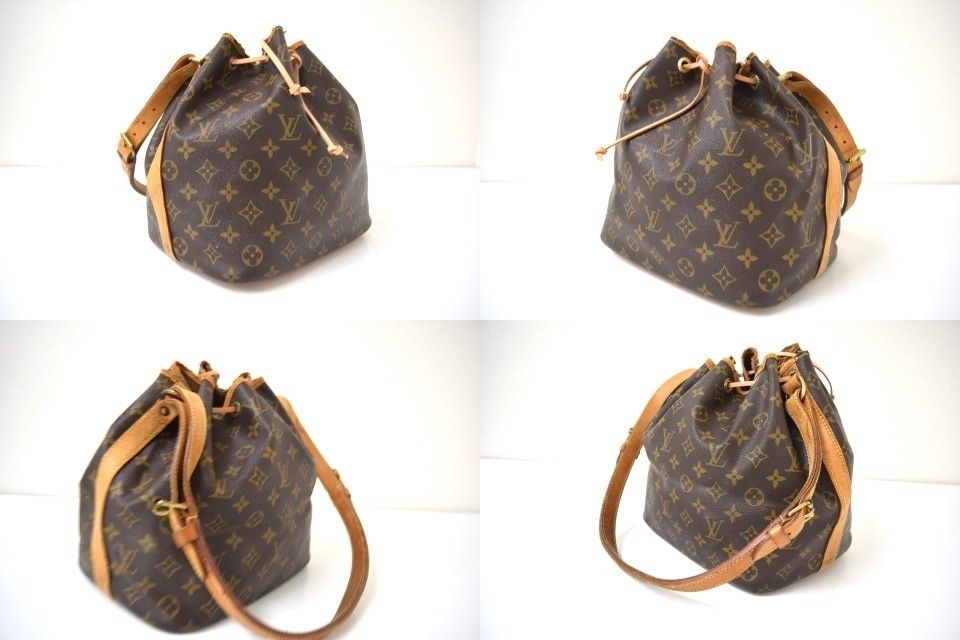 Louis Vuitton LV Petite Noe Shoulder Bag Monogram Canvas M42226 Size ONE SIZE - 4 Thumbnail