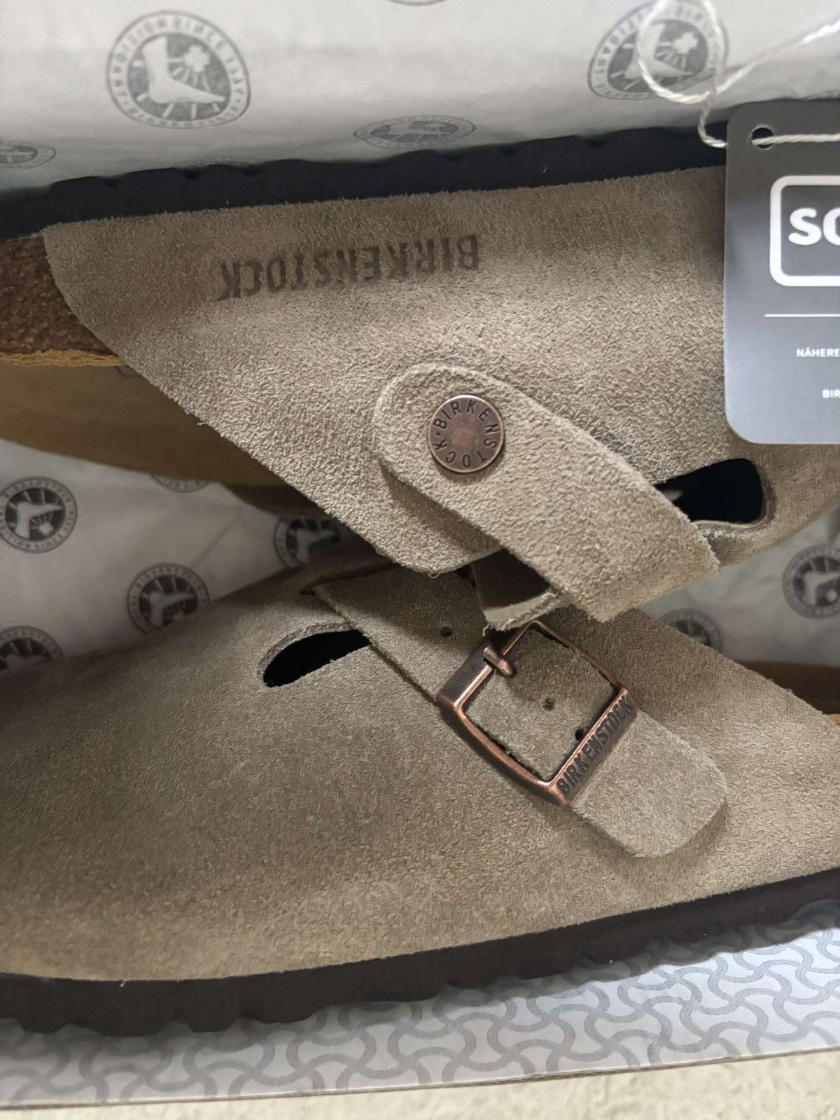 Birkenstock Sandals Birkenstock taupe Size US 8.5 / EU 41-42 - 3 Thumbnail