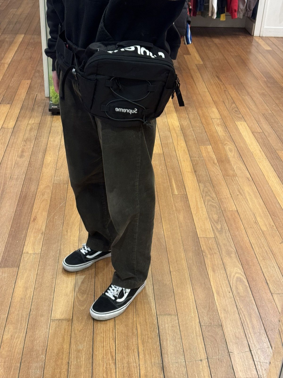 Supreme Supreme Waist Bag SS17 Black Size ONE SIZE - 7 Thumbnail