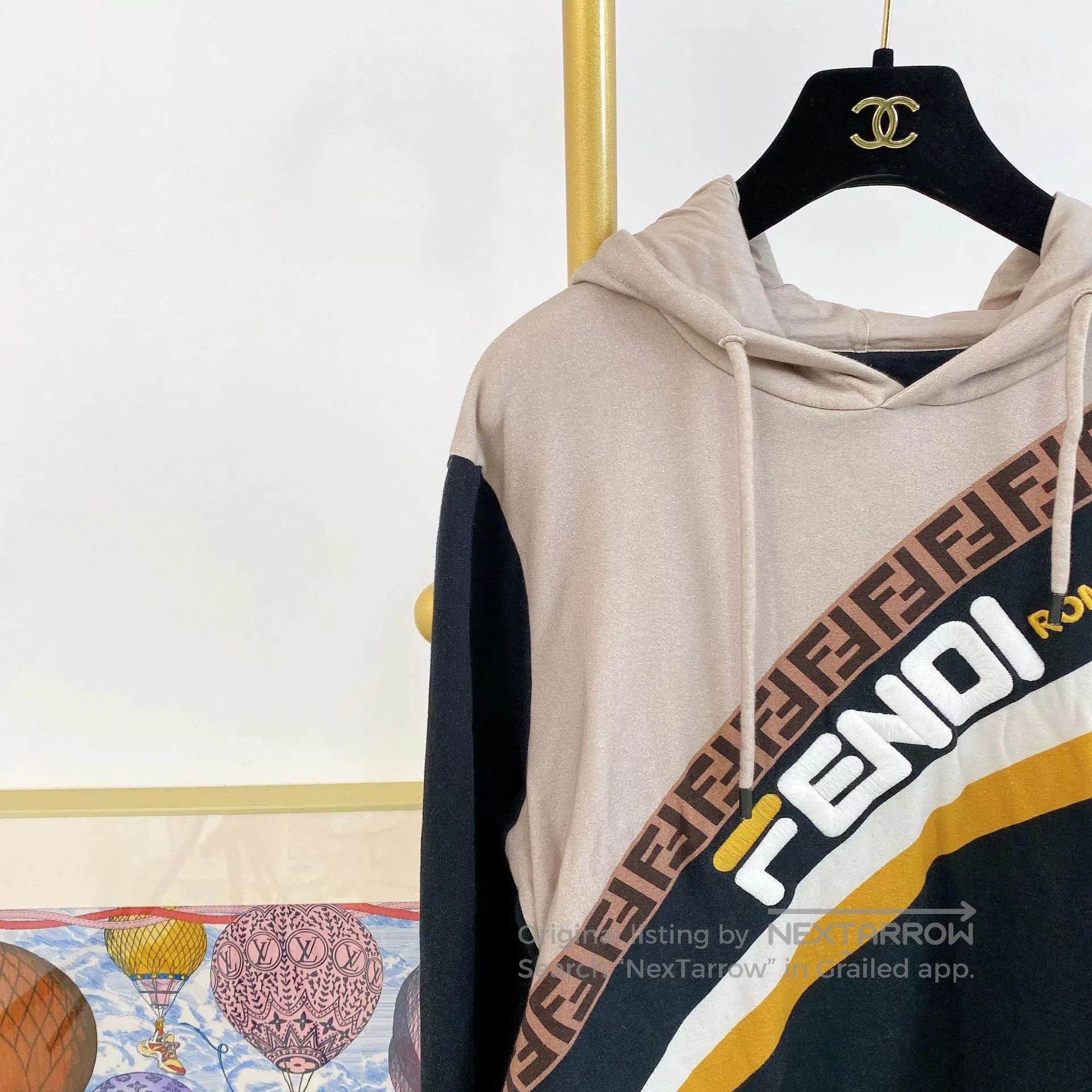 Fendi Fendi Colorblock Logo Hoodie S. Size US S / EU 44-46 / 1 - 3 Thumbnail