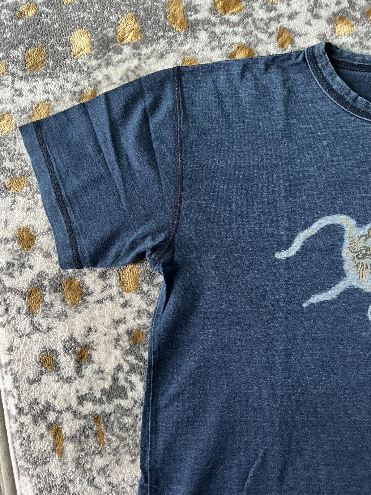 45rpm × Eternal × Indigo Eternal indigo denim dragon t shirt Size US M / EU 48-50 / 2 - 4 Thumbnail