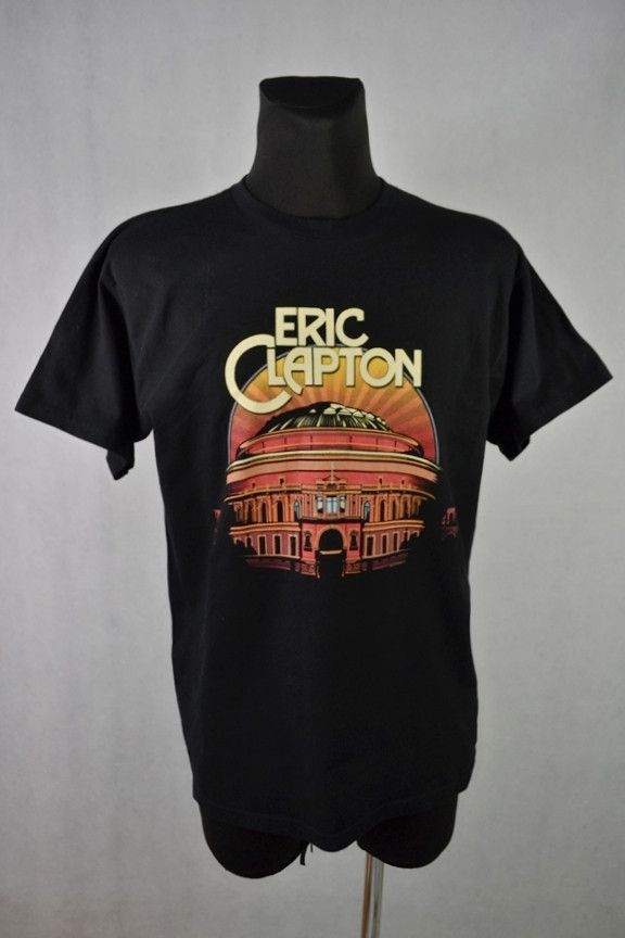 Band Tees × Vintage 2017 Eric Clapton London Royal Albert Hall Perfect tee M Size US M / EU 48-50 / 2 - 1 Thumbnail