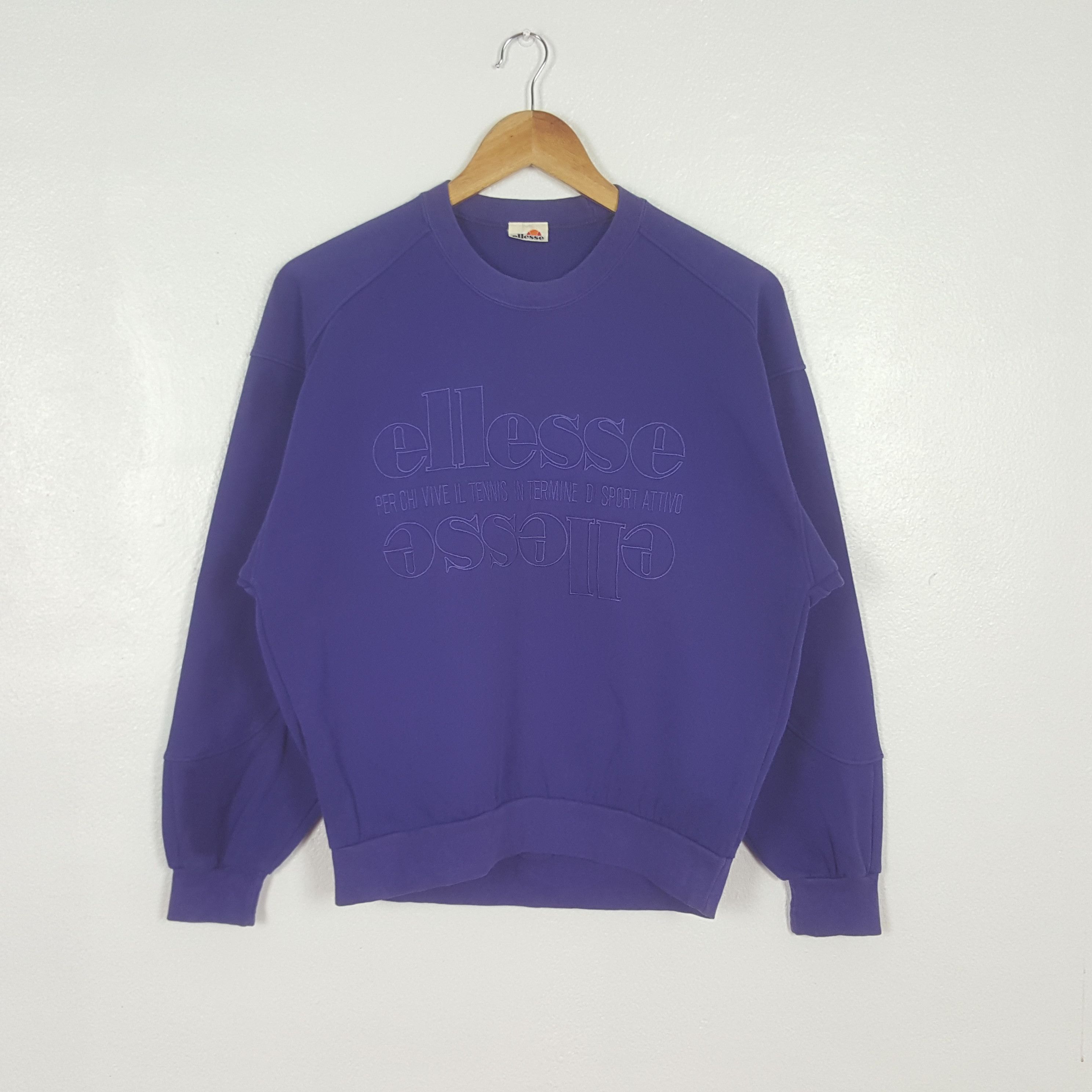 Ellesse Vintage Ellesse Embroidery Logo Sweatshirt C313N5 Size US S / EU 44-46 / 1 - 1 Thumbnail
