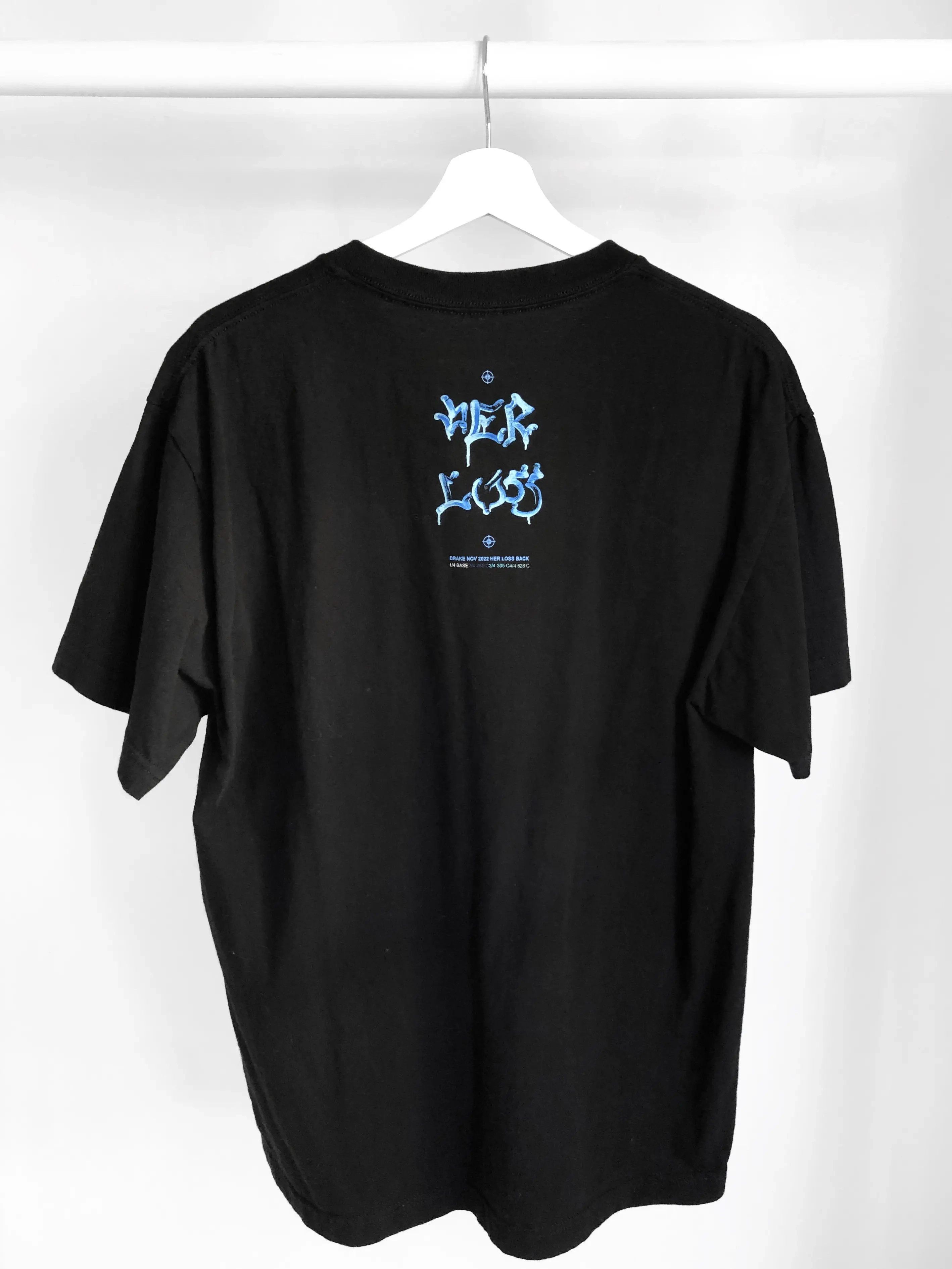 Drake 💥 F&F 💥 Drake Her Loss Album Release Party T-Shirt - Black Size US M / EU 48-50 / 2 - 4 Thumbnail