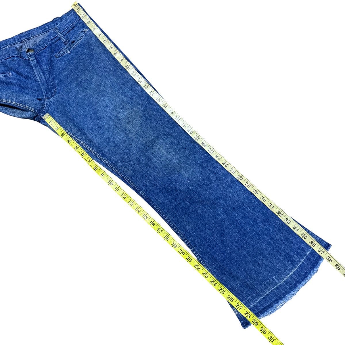 Vintage Vintage 70s Land Lubber Denim Bell Bottom Pants Size US 32 / EU 48 - 15 Thumbnail