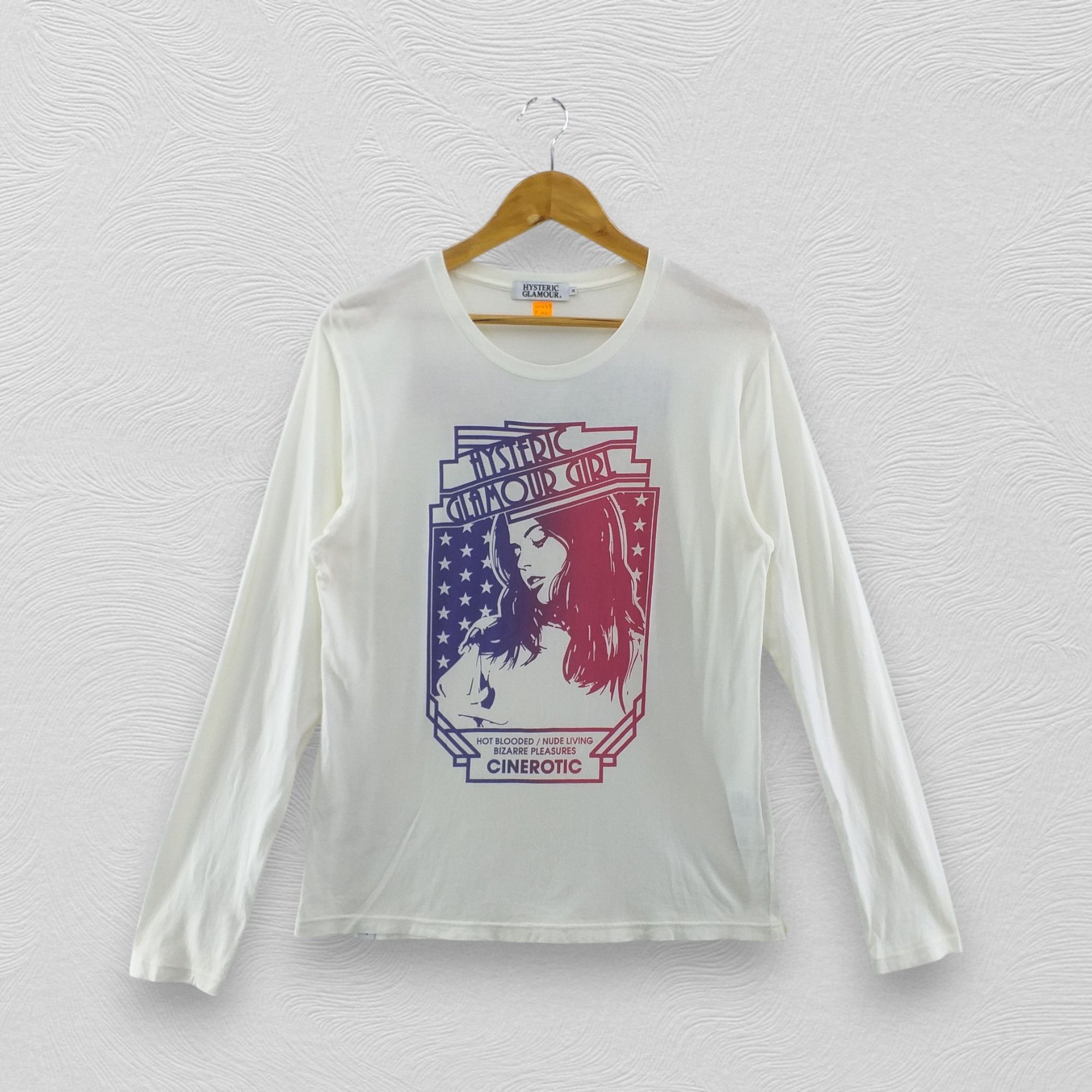 Hysteric Glamour Vintage Hysteric Glamour Cinerotic Medium Tshirt -F021 Size US M / EU 48-50 / 2 - 1 Thumbnail