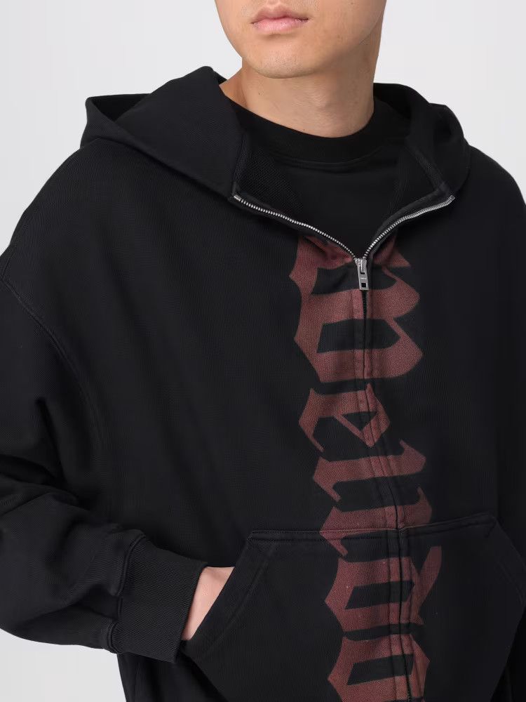 WE11DONE o1mris0824 Zip Up Hoodie in Black Size US S / EU 44-46 / 1 - 7 Thumbnail