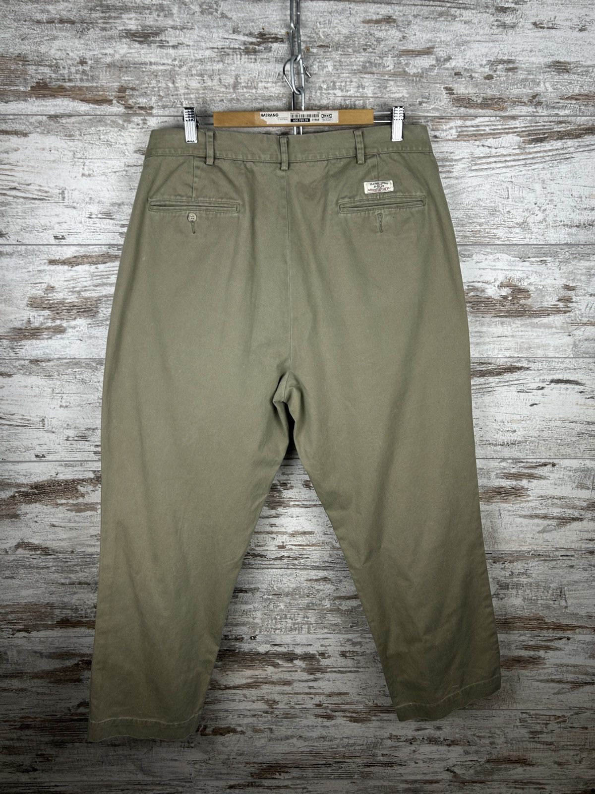 Polo Ralph Lauren × Vintage Mens Vintage Polo Ralph Lauren Trousers baggy pants y2k rare Size US 38 / EU 54 - 12 Thumbnail