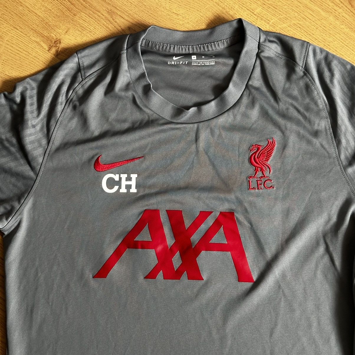 Nike FC LIVERPOOL 2020/2021 TRAINING SOCCER FOOTBALL SHIRT JERSEY Size US M / EU 48-50 / 2 - 2 Thumbnail