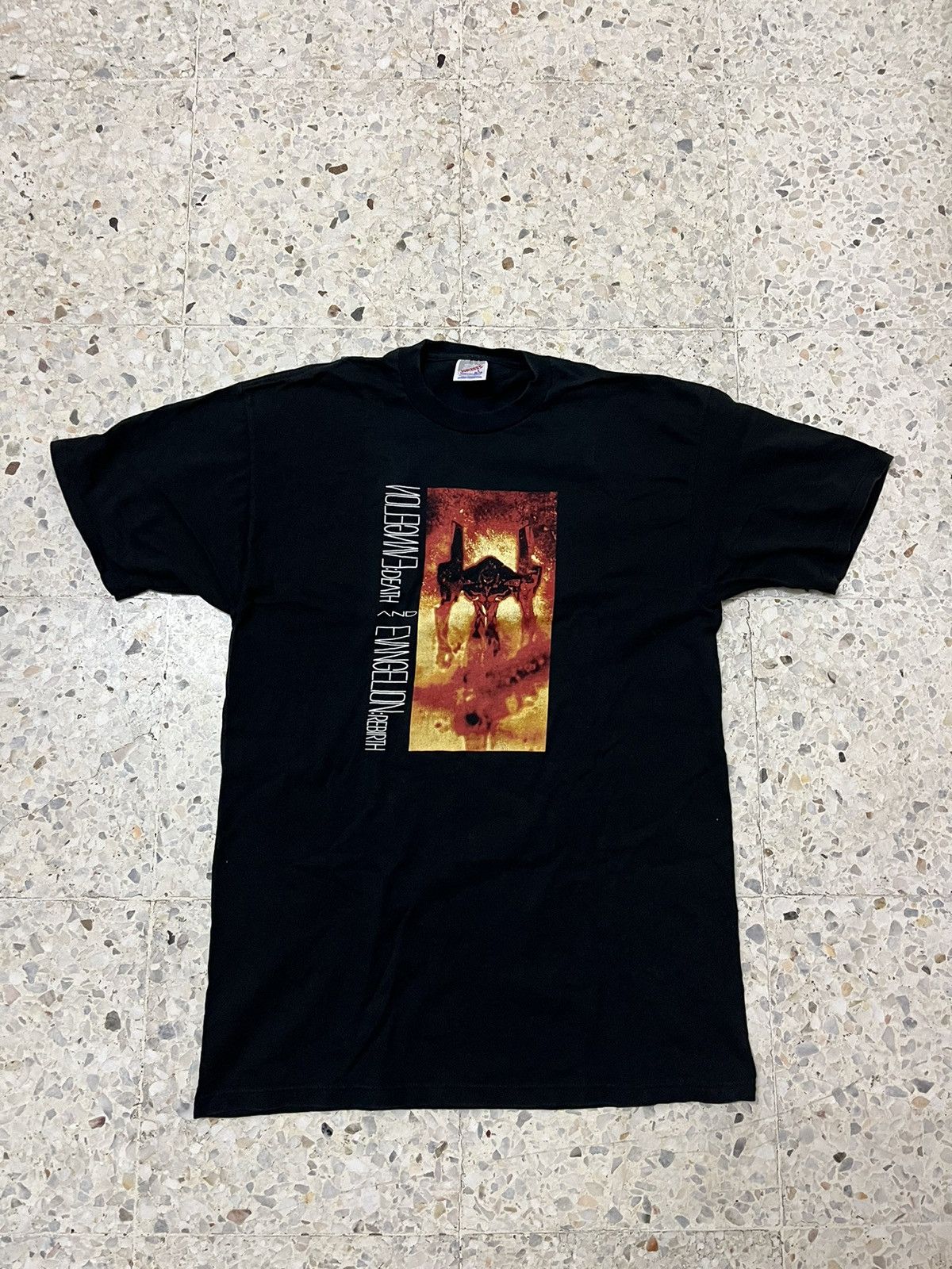 90s 新世紀エヴァンゲリオン DEATH & REBIRTH Tシャツ