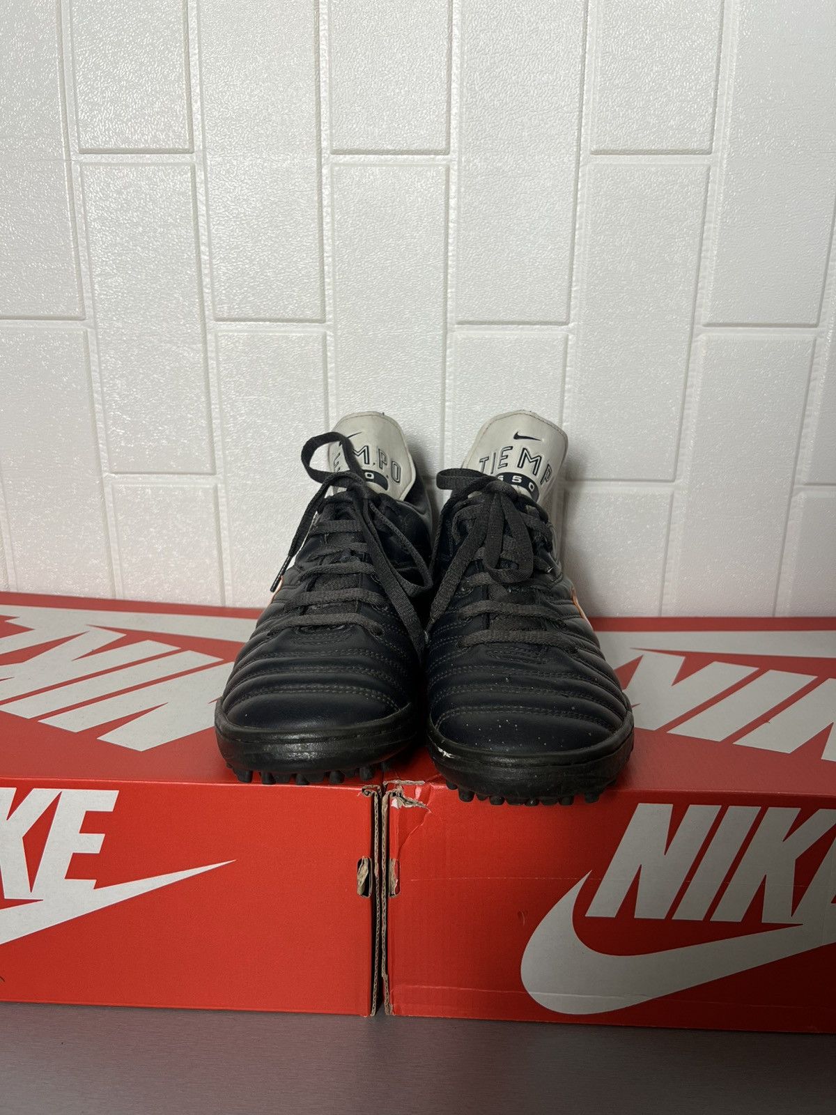 VINTAGE NIKE TIEMPO 650 SOCCER JERSEY BOOTS RETRO Y2K 90s
