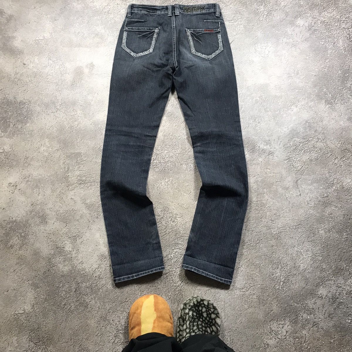 Vintage Vintage 90s Baggy Distressed Faded Jeans Grunge Skate 26 Size 26" / US 2 / IT 38 - 4 Thumbnail