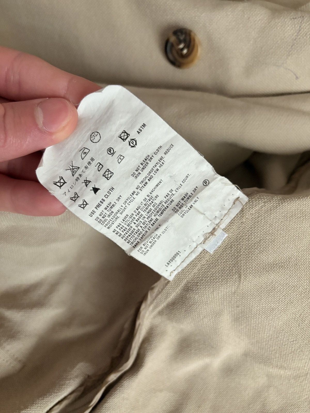 Prada Vintage PRADA Double-Breasted Women’s Trench Coat Jacket Size XL / US 12-14 / IT 48-50 - 14 Thumbnail