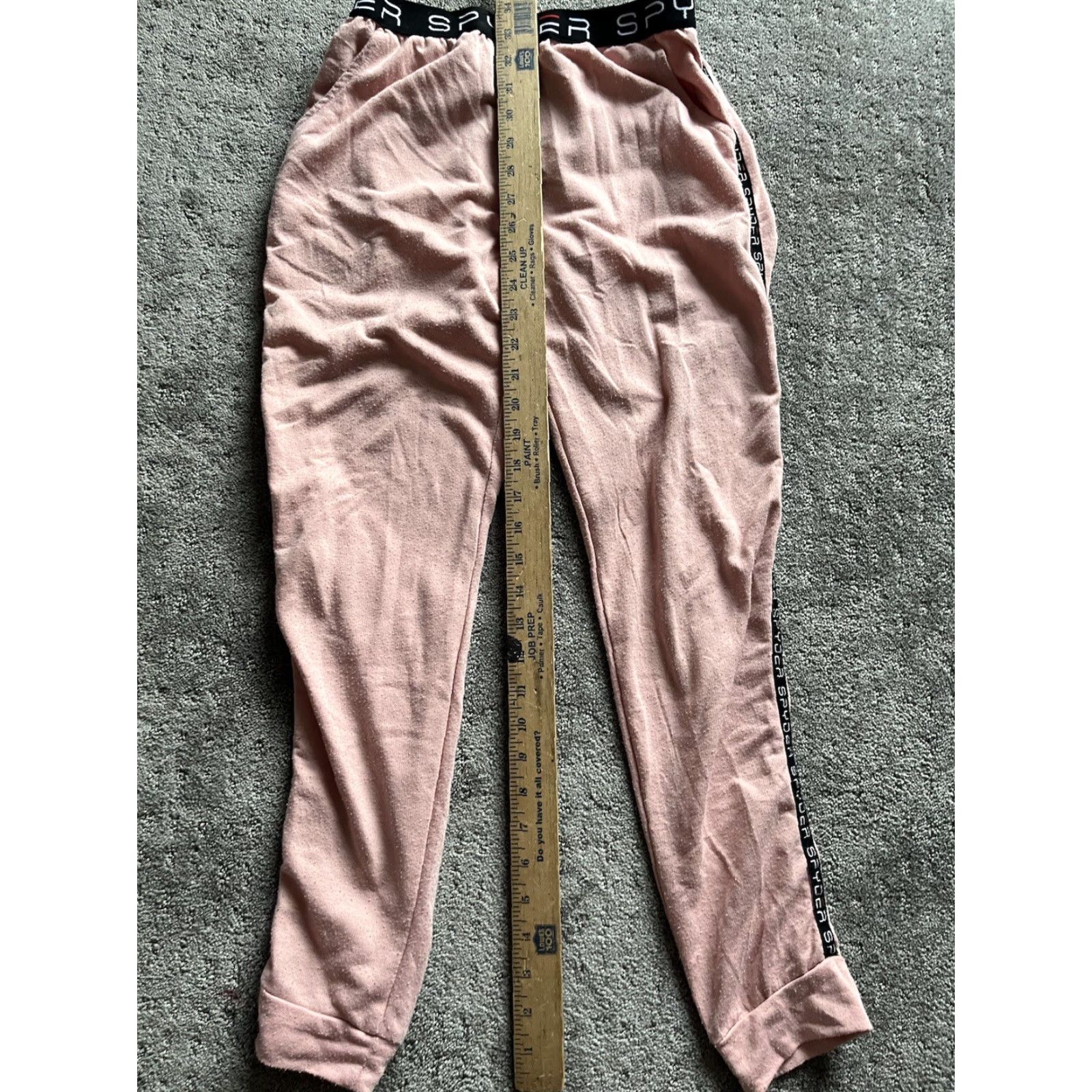 Spyder Spyder Track Pants Women S Pink Spellout Waistband Activewear Athleisure | Pants | Regular | Pink | Spyder | 90s/Modern? Size 28" / US 6 / IT 42 - 6 Thumbnail