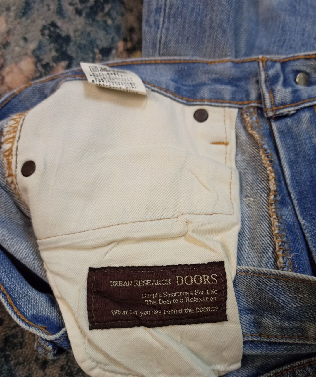 Japanese Brand Urban Research Doors selvedge denim Size US 29 - 4 Thumbnail