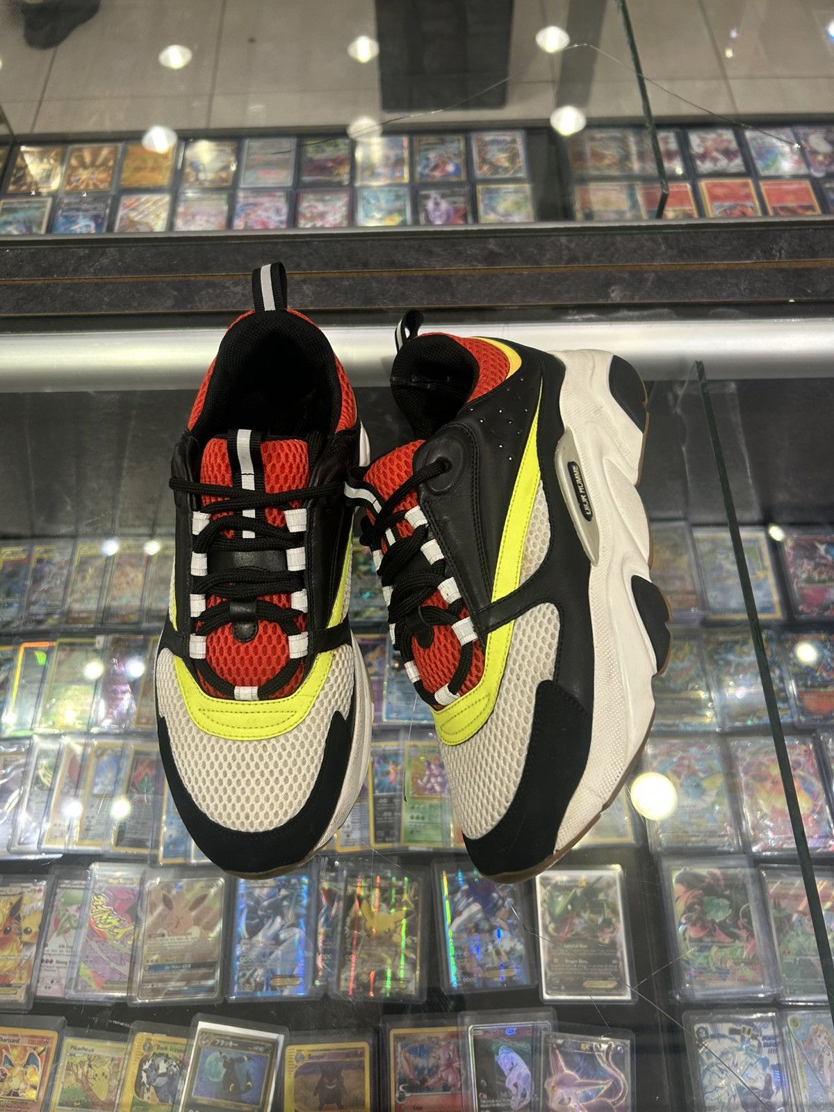 Dior Dior b22 black red neon Size US 7 / EU 40 - 1 Thumbnail
