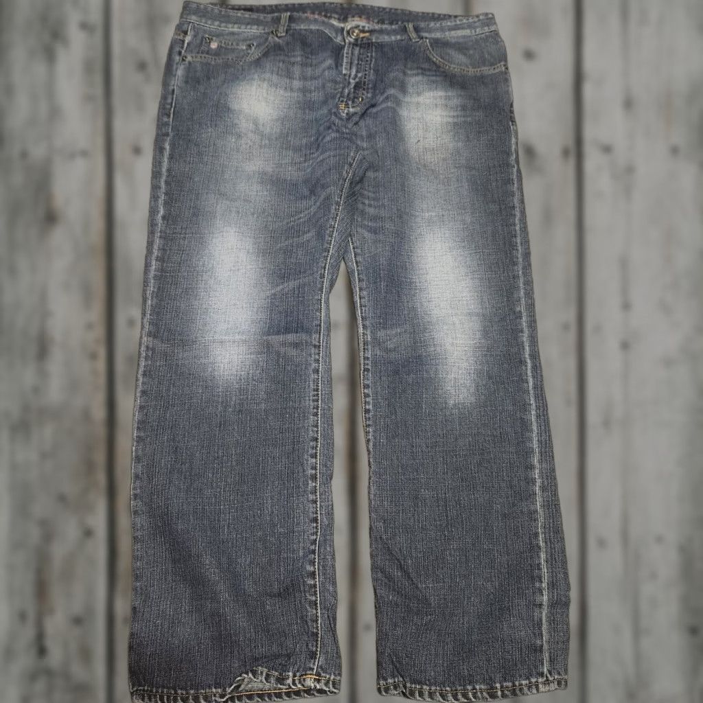 Gant GANT Jeans Men's Jeans Baggy Fit 90s Size W40 L34 Regular 100% Cotton Blue Denim Belt Loops 5-Pocket Design City Modern Classic Mens Size US 40 / EU 56 - 1 Thumbnail