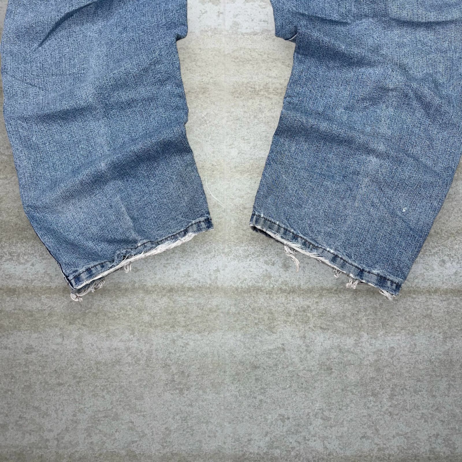 Wrangler Vintage Y2K Wrangler Carpenter Jeans 38x29 Baggy Light Wash Size US 38 / EU 54 - 5 Thumbnail