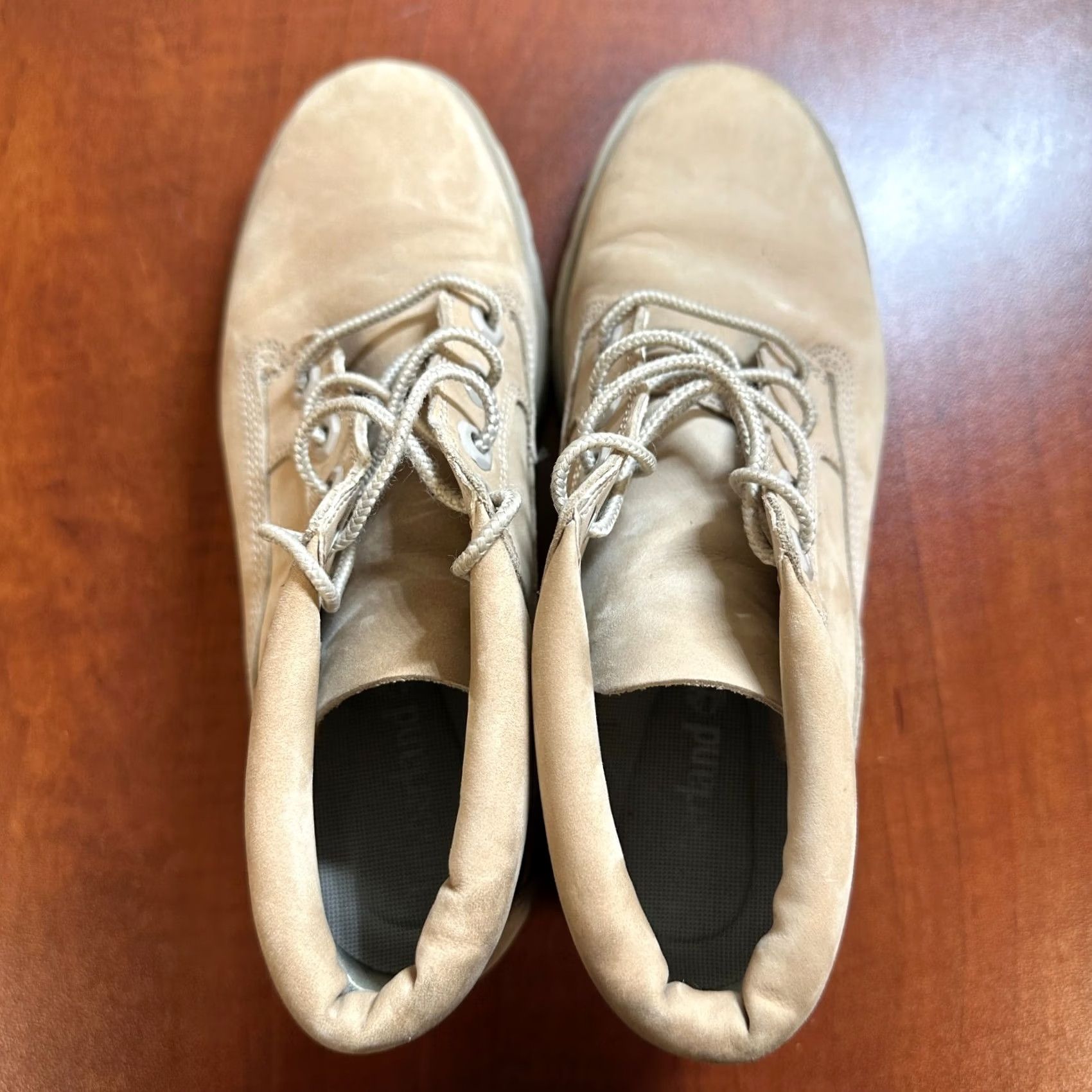 Timberland Timberland Boots Womens 6W Beige Mid Suede Lite Nellie Chukka Ankle Nubuck Tan - Boots - Women - Beige - W - Suede - Ankle - 6W Size US 6 / IT 36 - 4 Thumbnail