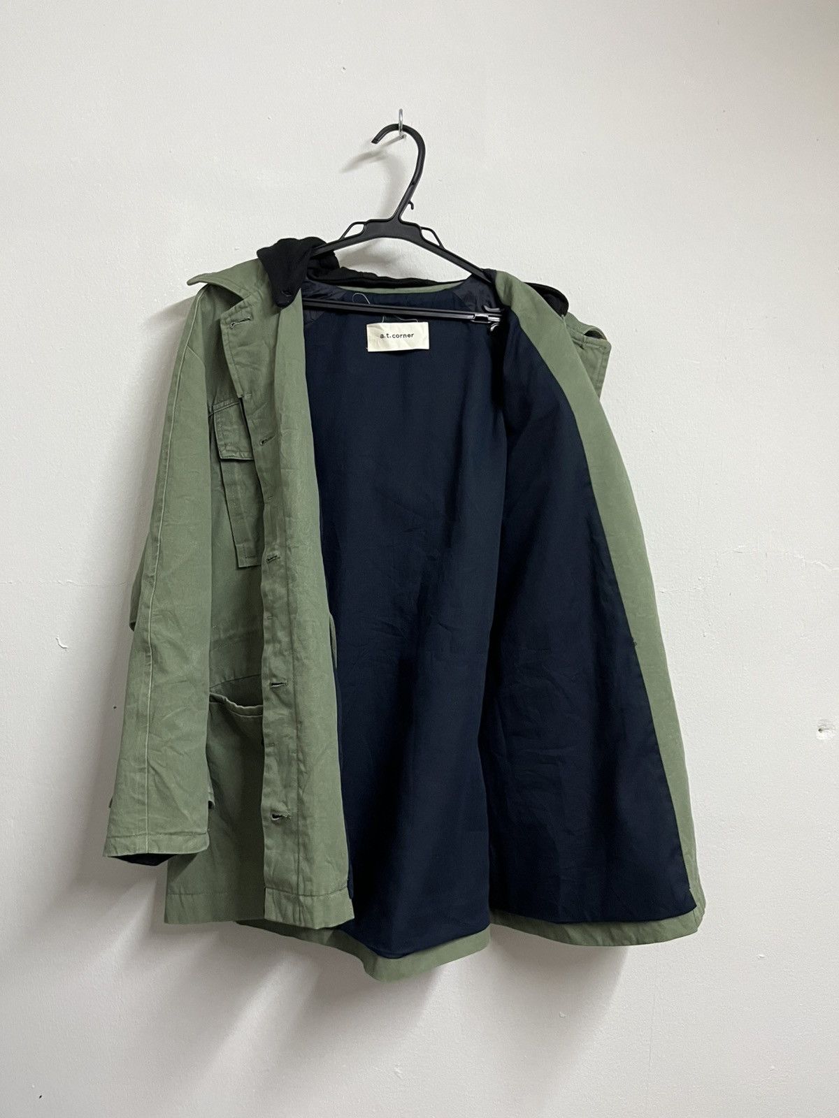 If Six Was Nine 🔥a.t green Good Vibes Embroidered Army Inspired Jackets Size US L / EU 52-54 / 3 - 3 Thumbnail