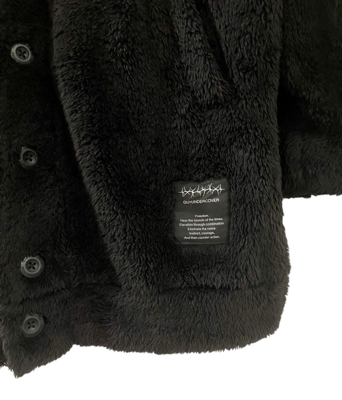 Undercover Undercover Oversized Fur Cardigan Jacket Size US L / EU 52-54 / 3 - 3 Thumbnail