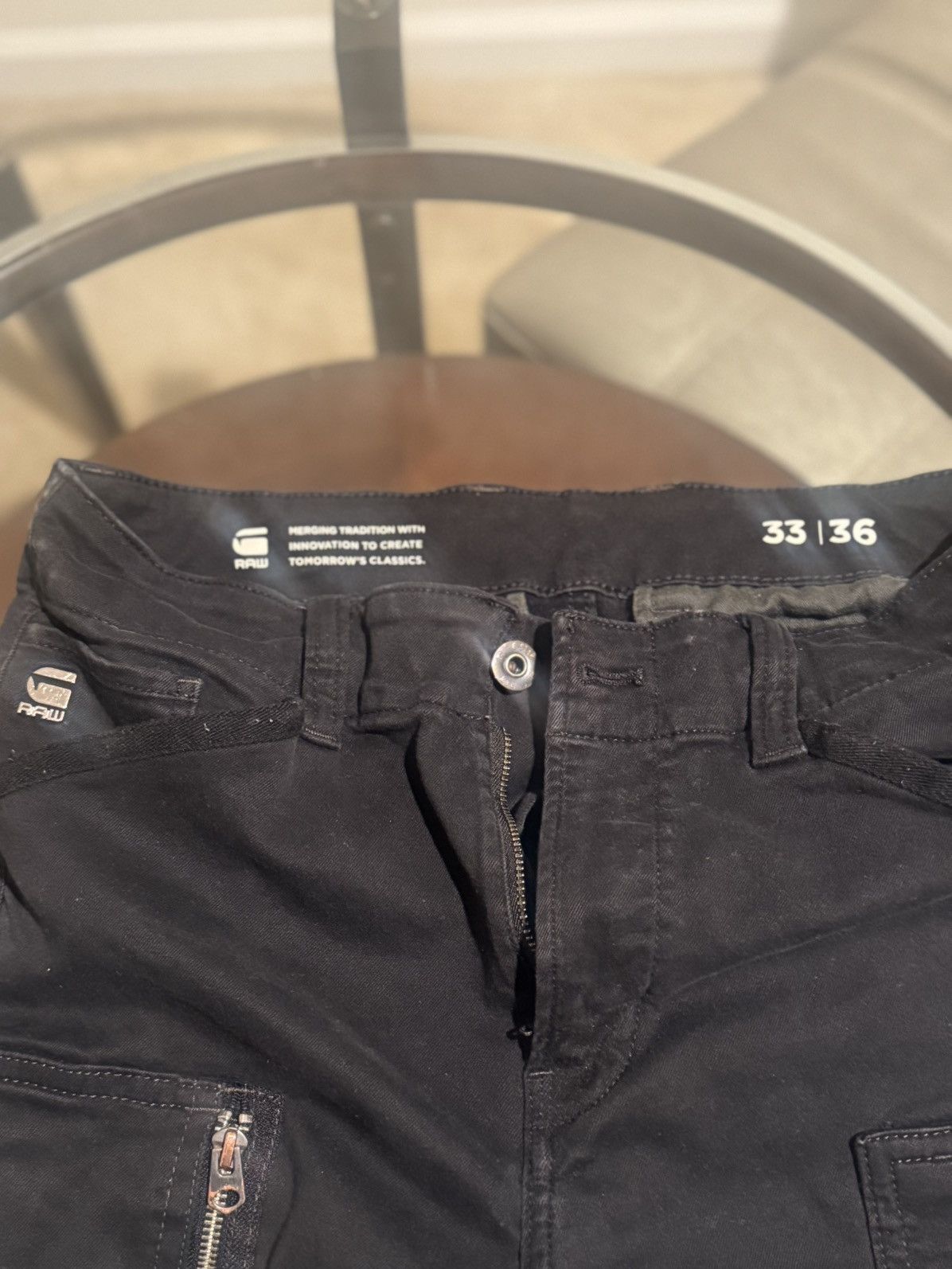 G-Star Gstar Flight Cargo 3D Skinny Size US 34 / EU 50 - 2 Thumbnail