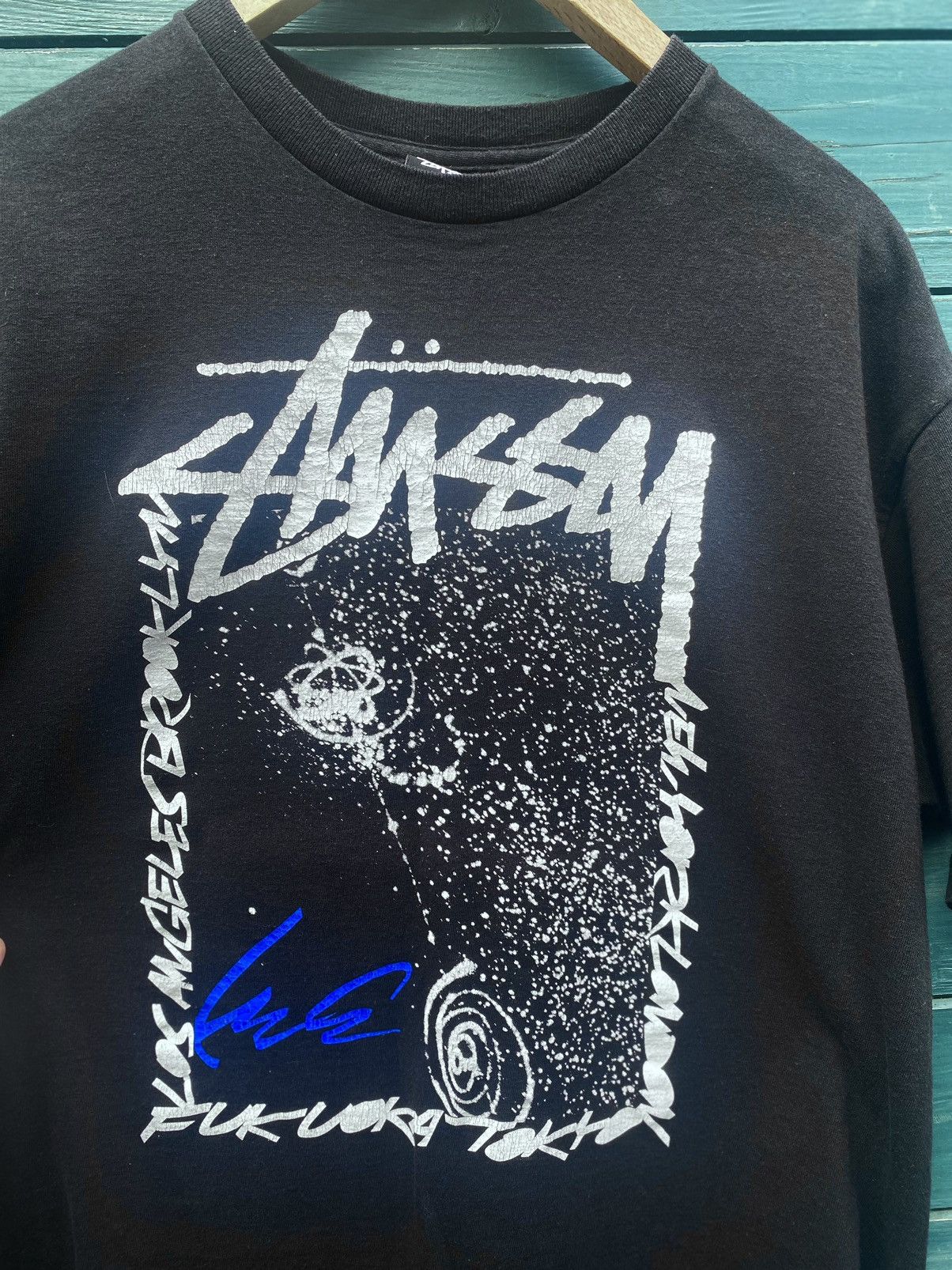 Stussy Vintage 00s Stüssy T-shirt Size US L / EU 52-54 / 3 - 3 Thumbnail