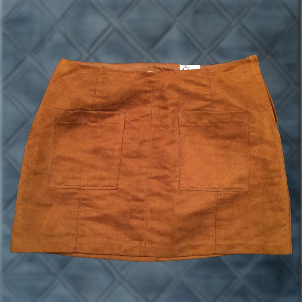 Old Navy Old Navy Pencil Skirt Petite Brown Short Lined Microfiber 8P Women Skirt Vintage No Size 30" / US 8 / IT 44 - 1 Thumbnail