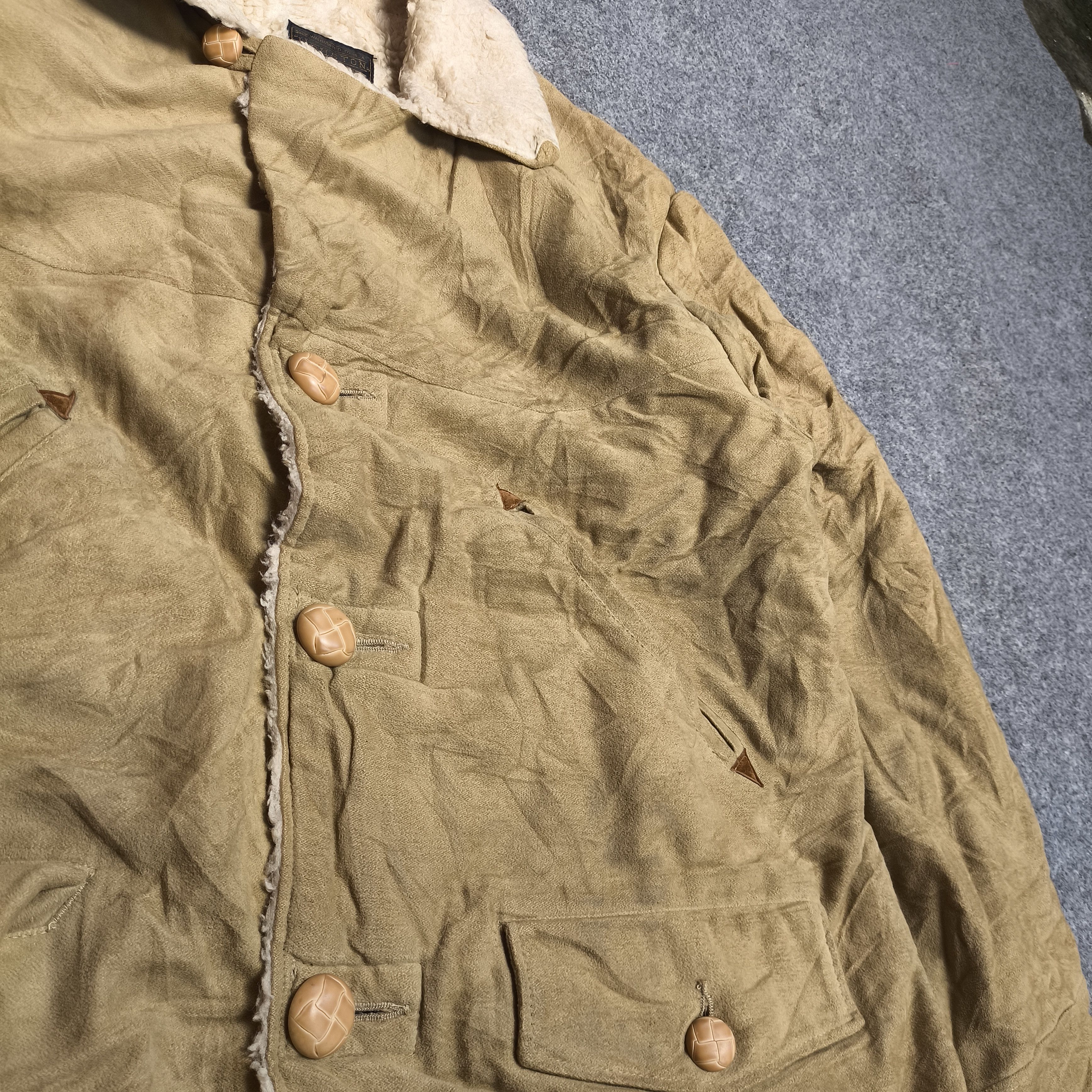 Sugar Cane Houston suede jacket lining sherpa Size US L / EU 52-54 / 3 - 2 Thumbnail