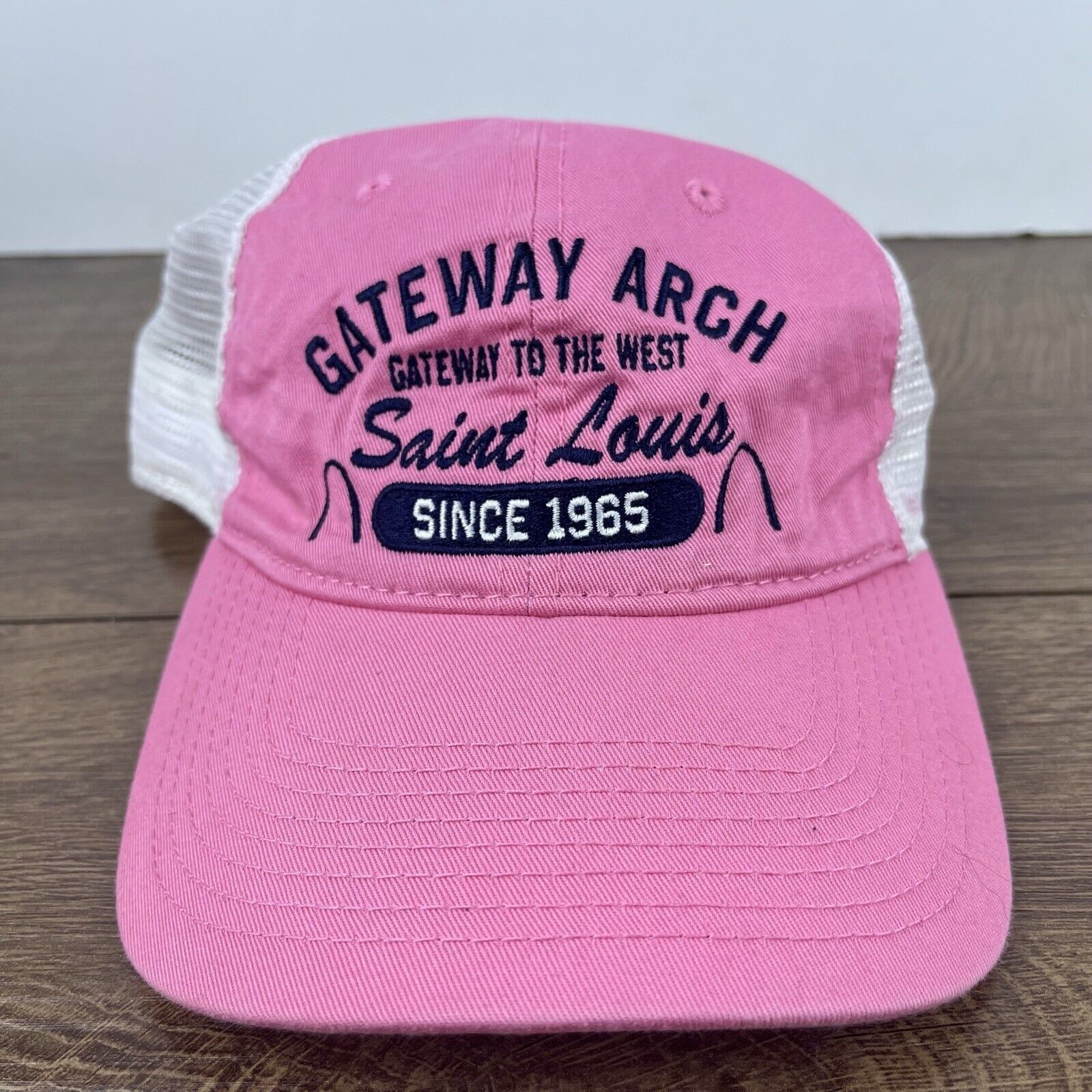 Other Gateway Arch Hat Saint Louis Hat Snapback Hat Pink Hat Adjus Size ONE SIZE - 4 Thumbnail