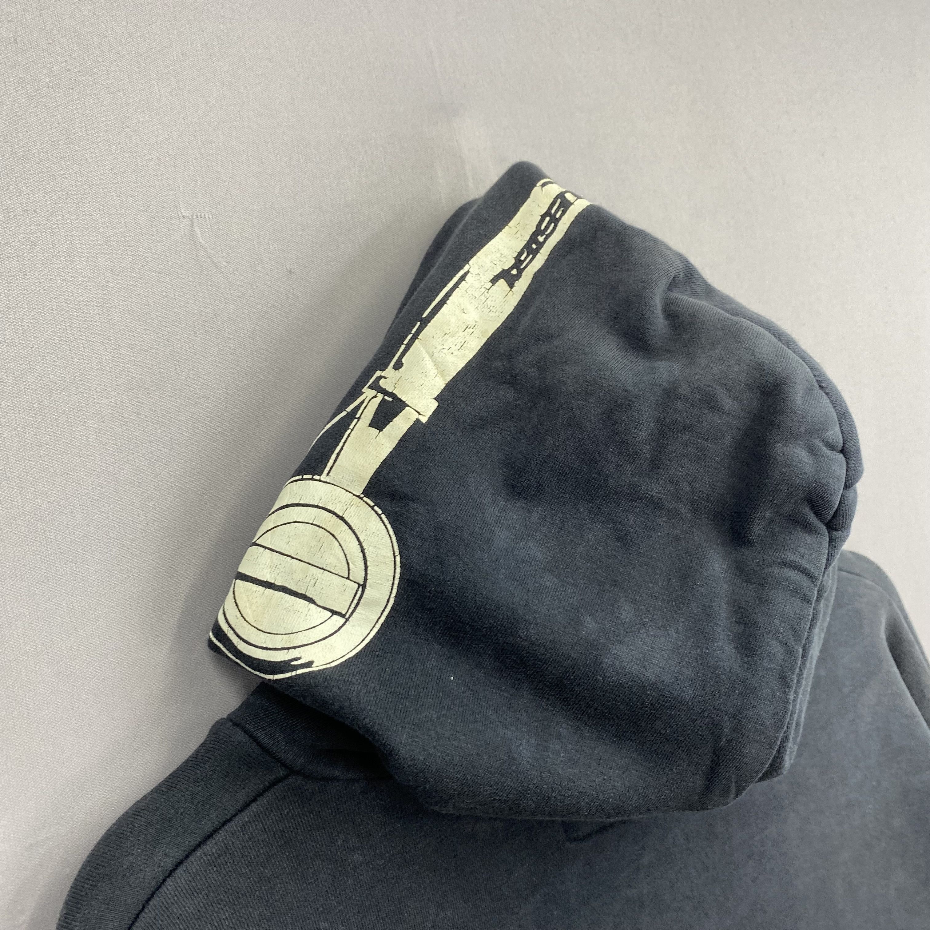 Japanese Brand Vintage Double Steeal Sweater Y2K Hoodie Faded Sweatshirt Size US L / EU 52-54 / 3 - 7 Thumbnail
